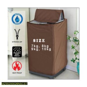 1 Pc Non Woven Washing Machine Cover